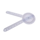 GONIÓMETRO DE PLÁSTICO REGLA ARTICULAR 30CM 8 PULGADAS